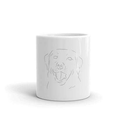 Puppy Love Mug - Labrador Minimalis..