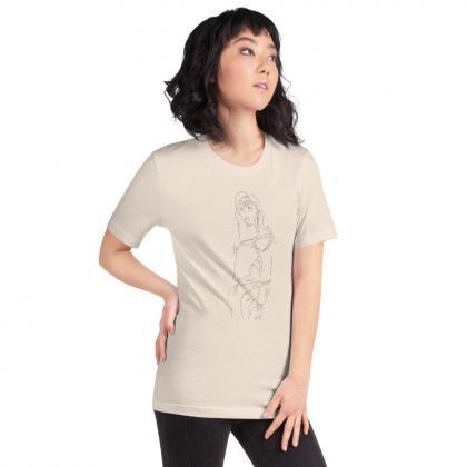 Wonder Woman Inspired Short-sleeve Unisex T-shirt