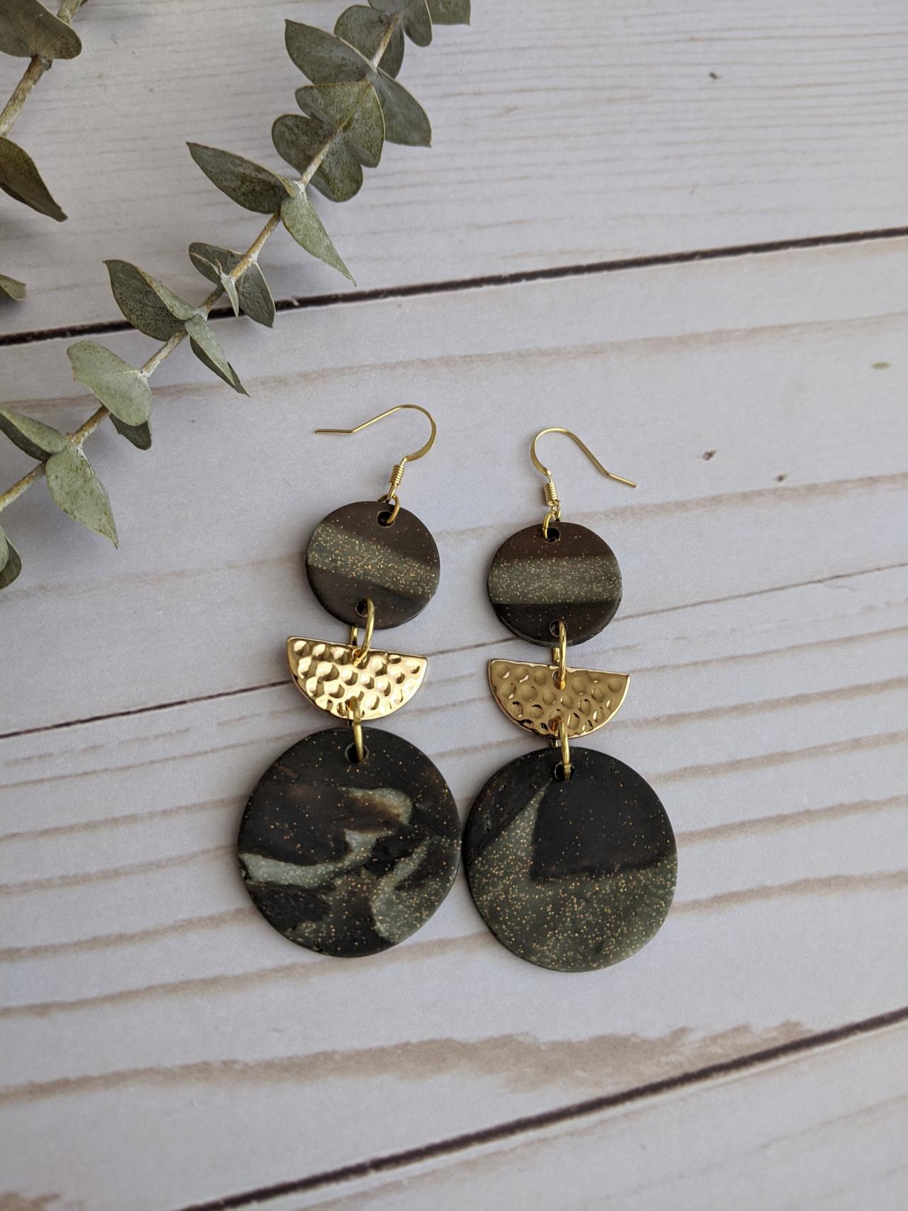 Custom clay earrings store