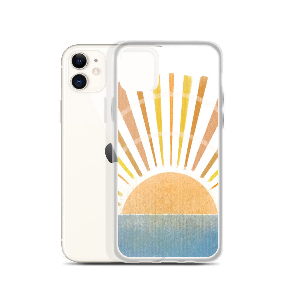 Sun Rays On The Water Iphone Case