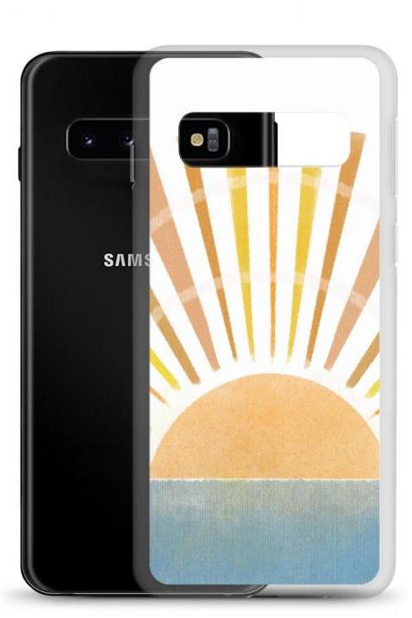 Sun Rays On The Water Samsung Case