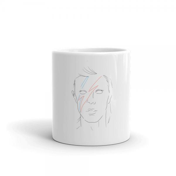 David Bowie Minimalist Design Mug