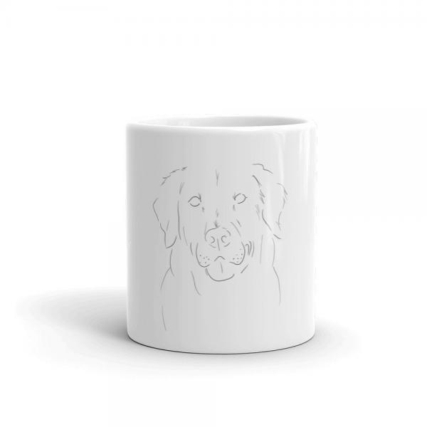 Puppy Love Mug - Golden Retriever Minimalist #2